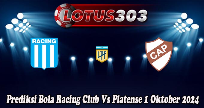 Prediksi Bola Racing Club Vs Platense 1 Oktober 2024